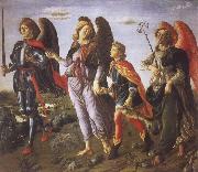 Tobias and the Three Archangels, Francesco Botticini